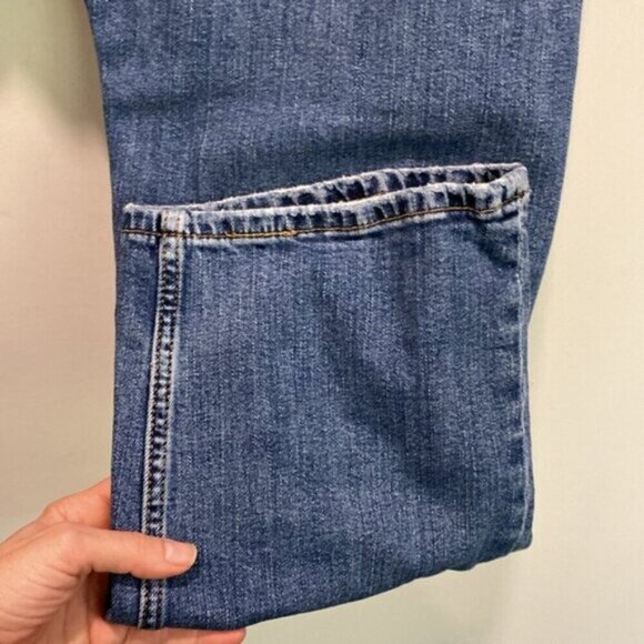 Levi's Straight Leg Blue Jeans Size 40 - Picture 5 of 15